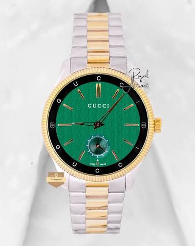 Luxury Green Dial Stainless Steel Watch for Men – Premium Classic Watch